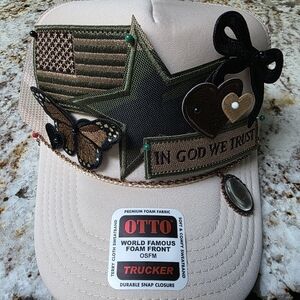 Custom Army Inspired Trucker Hat